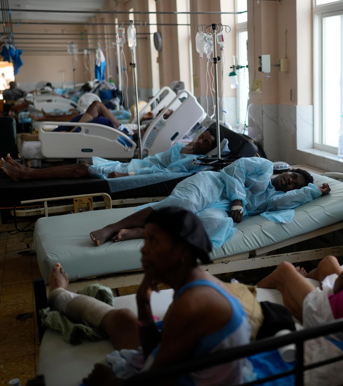 Überfüllte Kliniken auf Jamaika