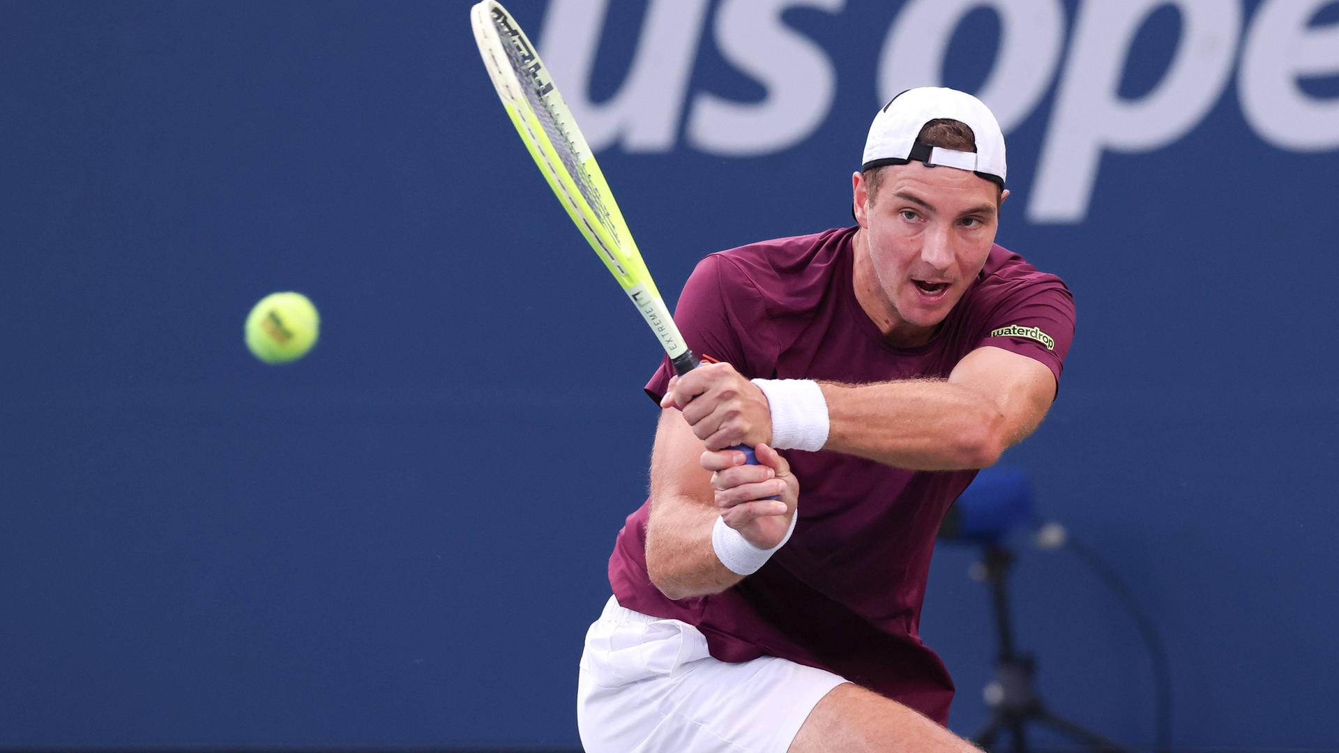 Jan-Lennard Struff in Aktion