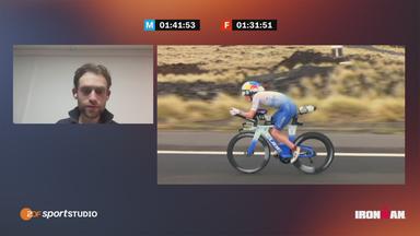 Der Biktefitter Jan Rozic gibt im Rahmen der Ironman-Weltmeisterschaft 2026 auf Hawaii im ZDF einen Kommentar ab