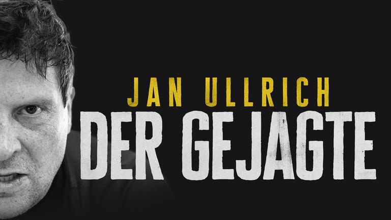 Schriftzug Jan Ullrich - der Gejagte