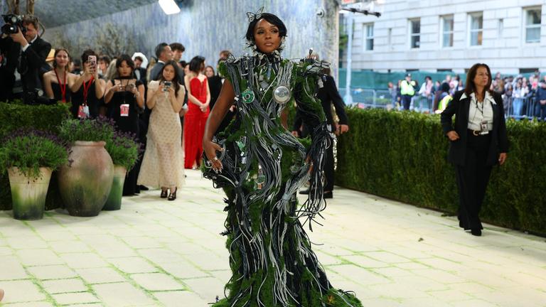 Die US-amerikanische Singer-Songwriterin Janelle Monae.