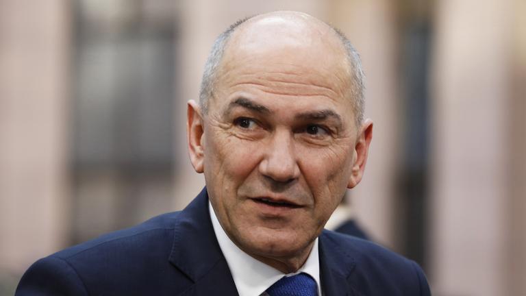 Der slowenische Ministerpräsident Janez Janša