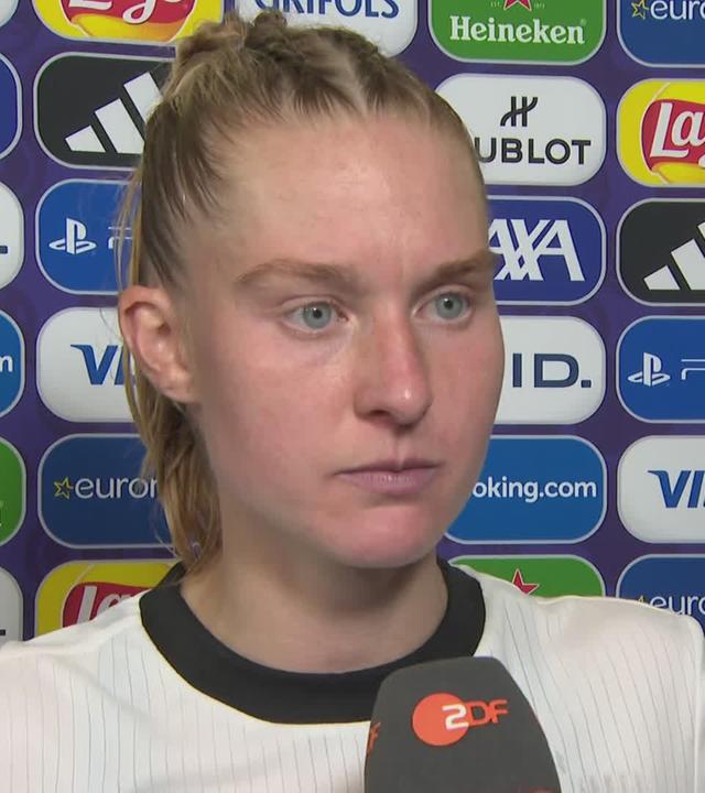 Kapitänin Janina Minge im ZDF-Interview