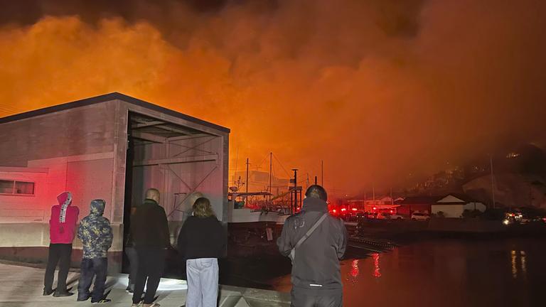 Großbrand im Südwesten Japans