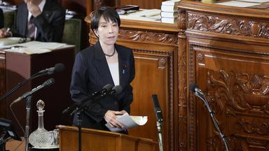 Japans Ministerpräsidentin Sanae Takaichi