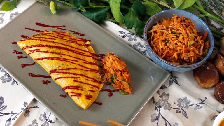 „Omuraisu“ – Japanisches Omelette 