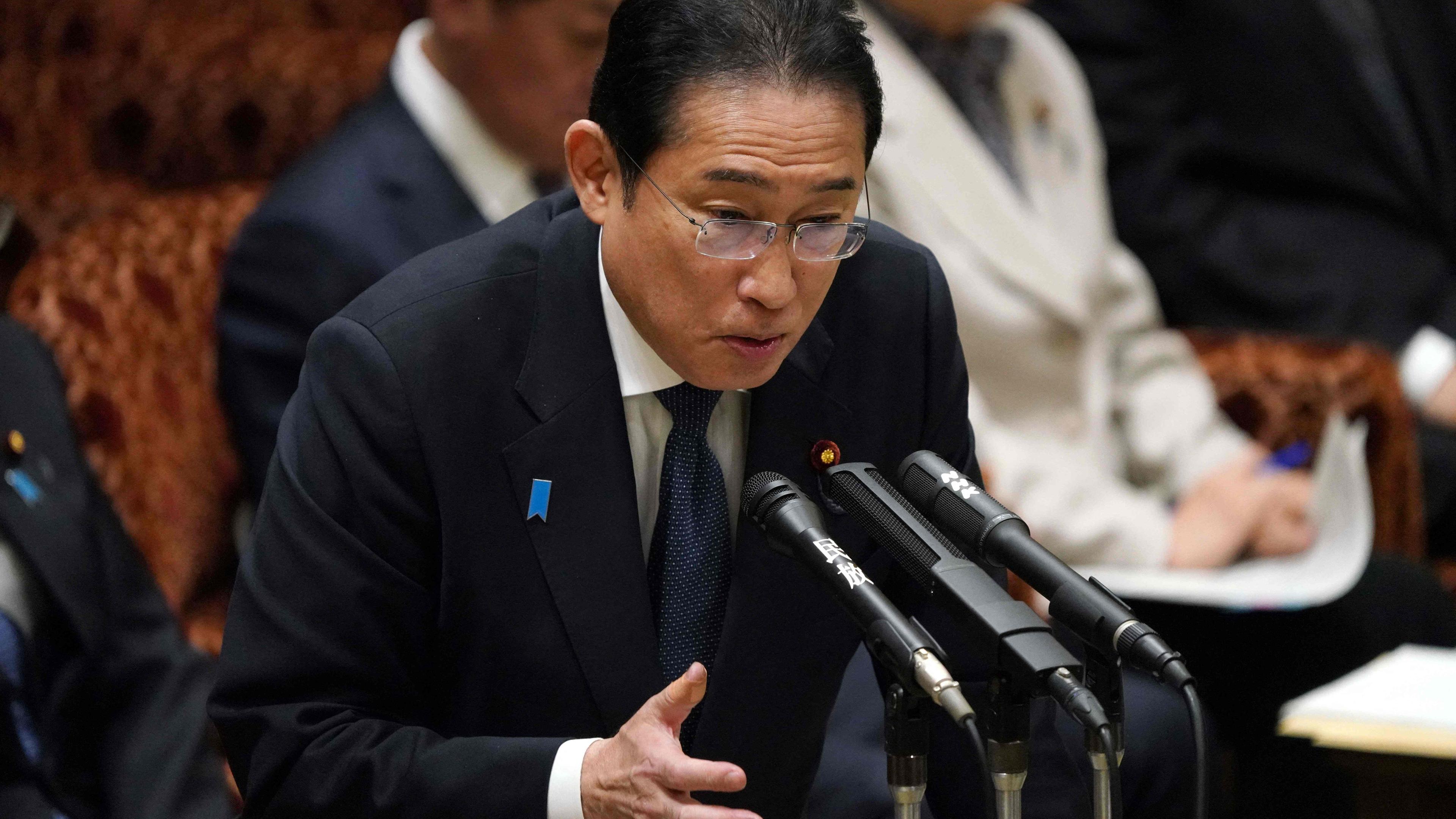 Japans Premierminister Fumio Kishida
