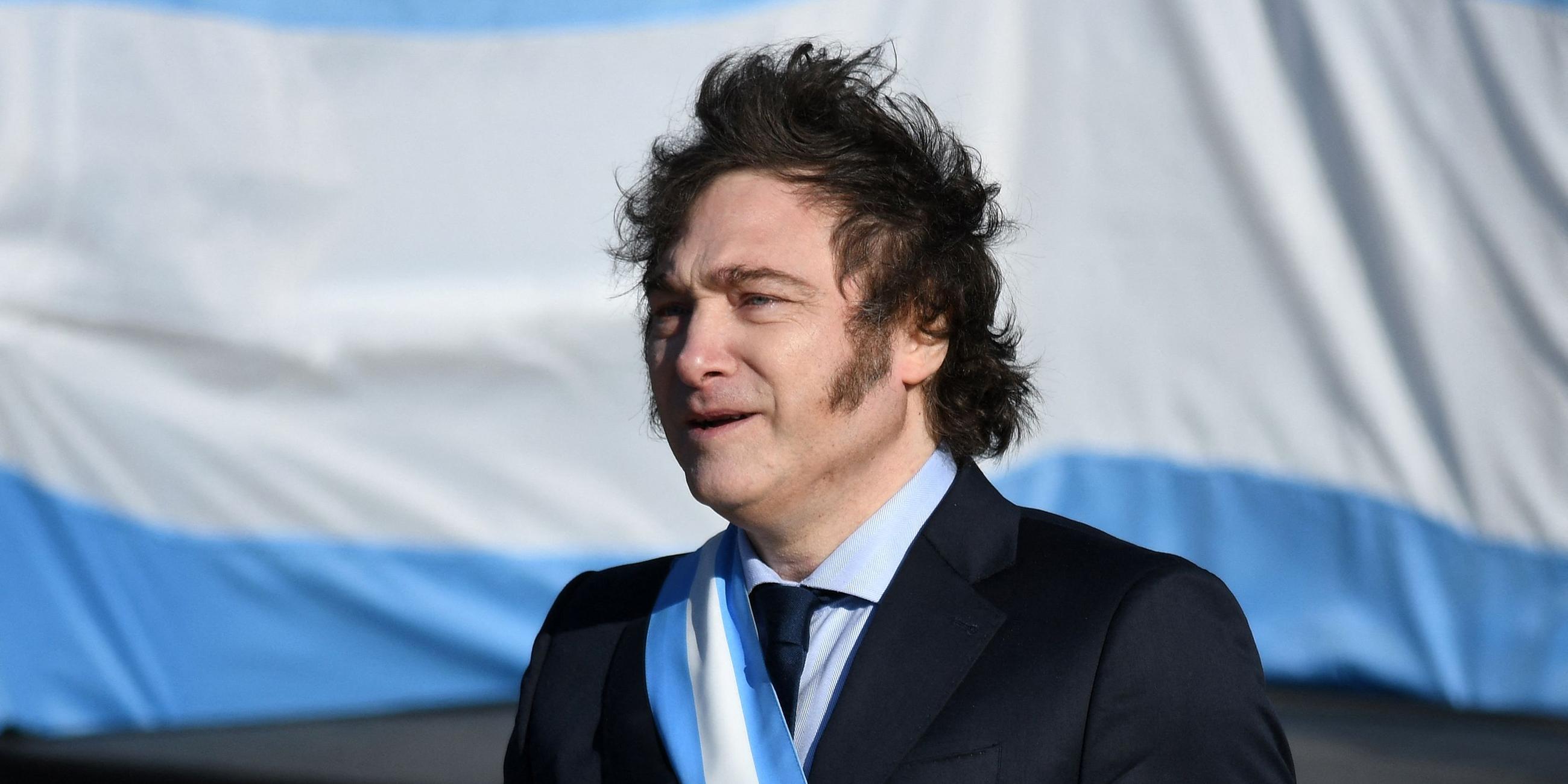 Javier Milei am 20.06.2024.