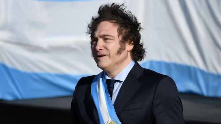 Javier Milei am 20.06.2024.