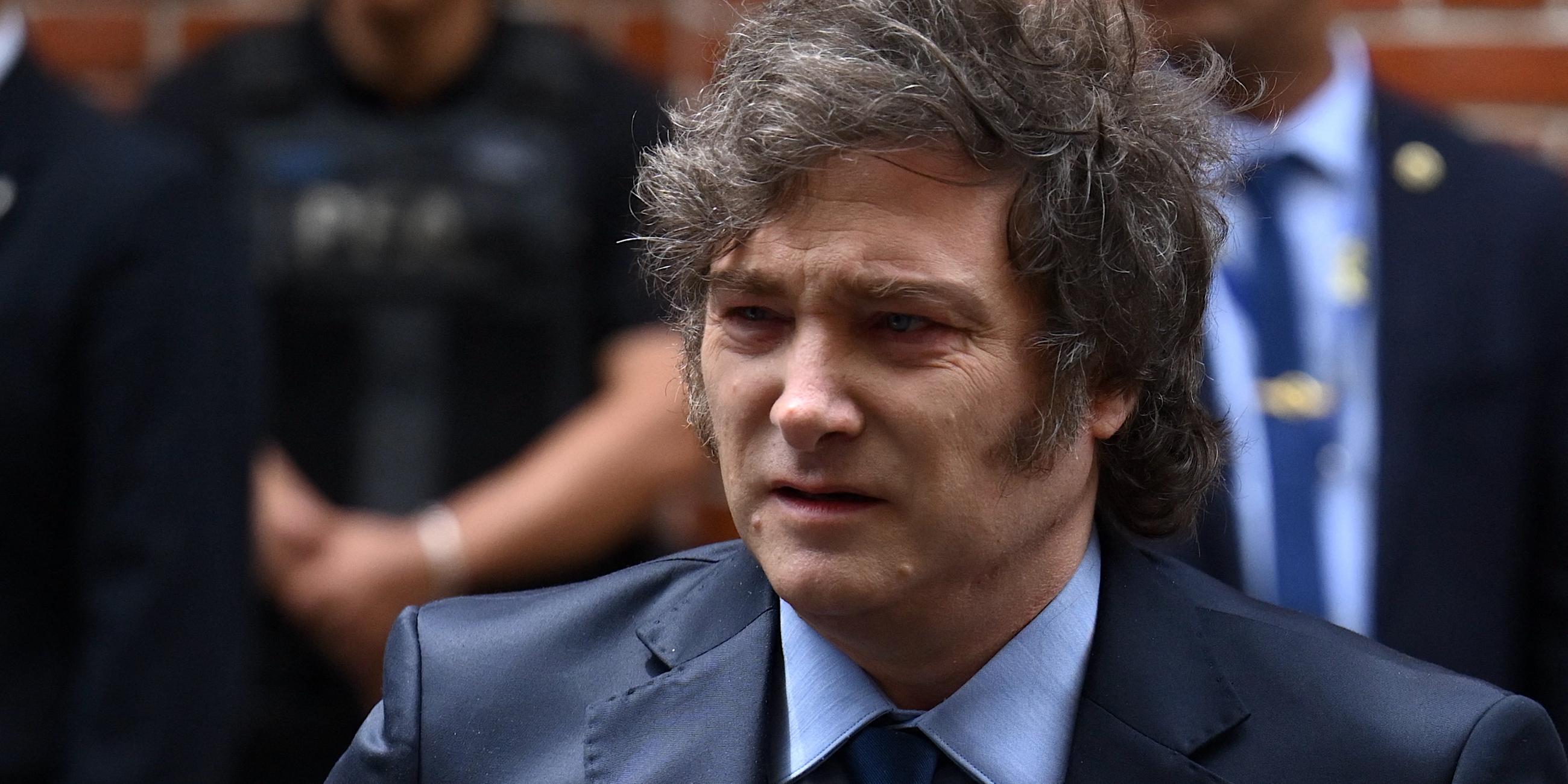 Javier Milei am 27.01.2025.