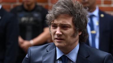 Javier Milei am 27.01.2025.