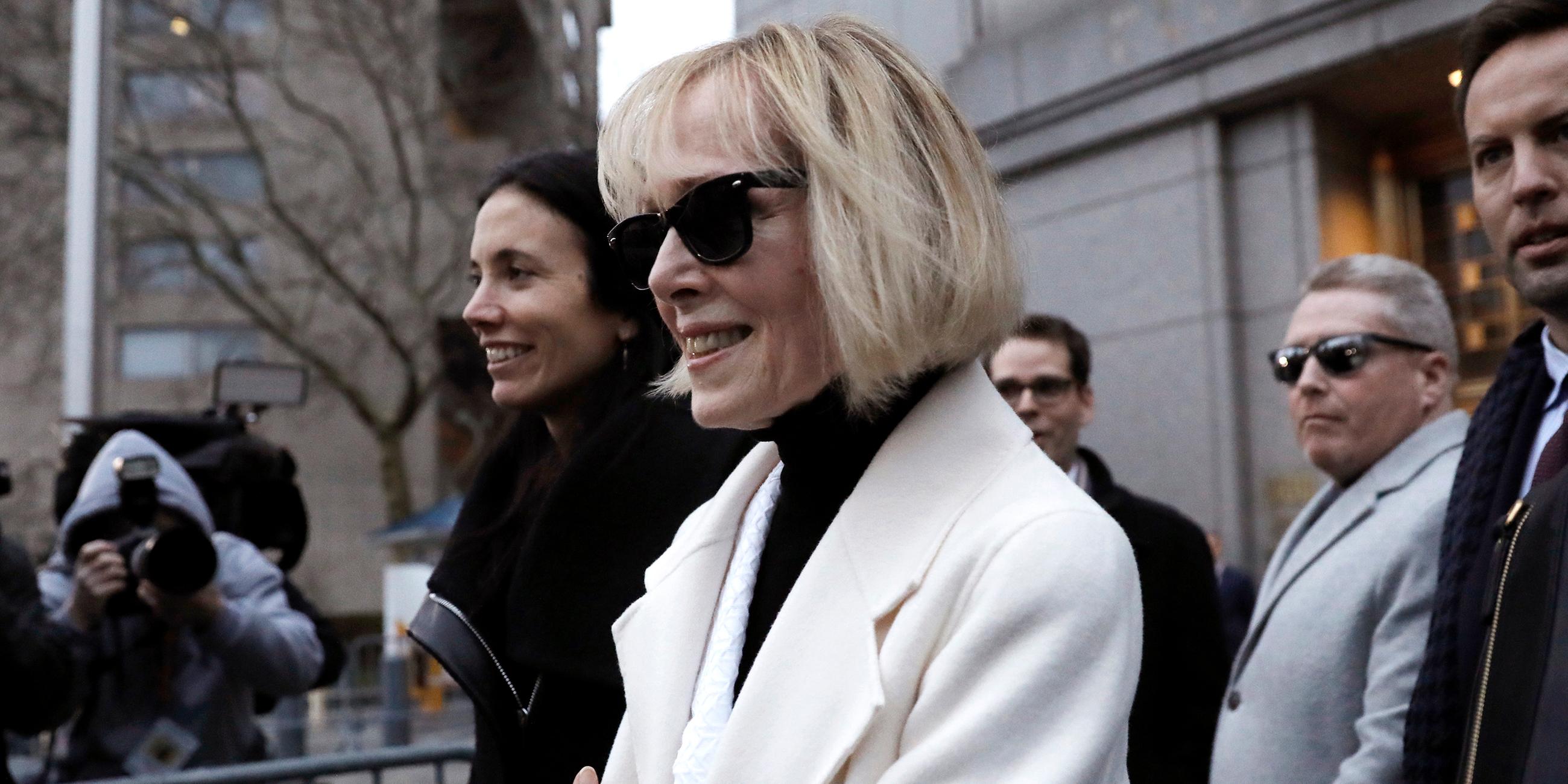 Jean Carroll feiert das Urteil gegen den Ex-US-Präsidenten