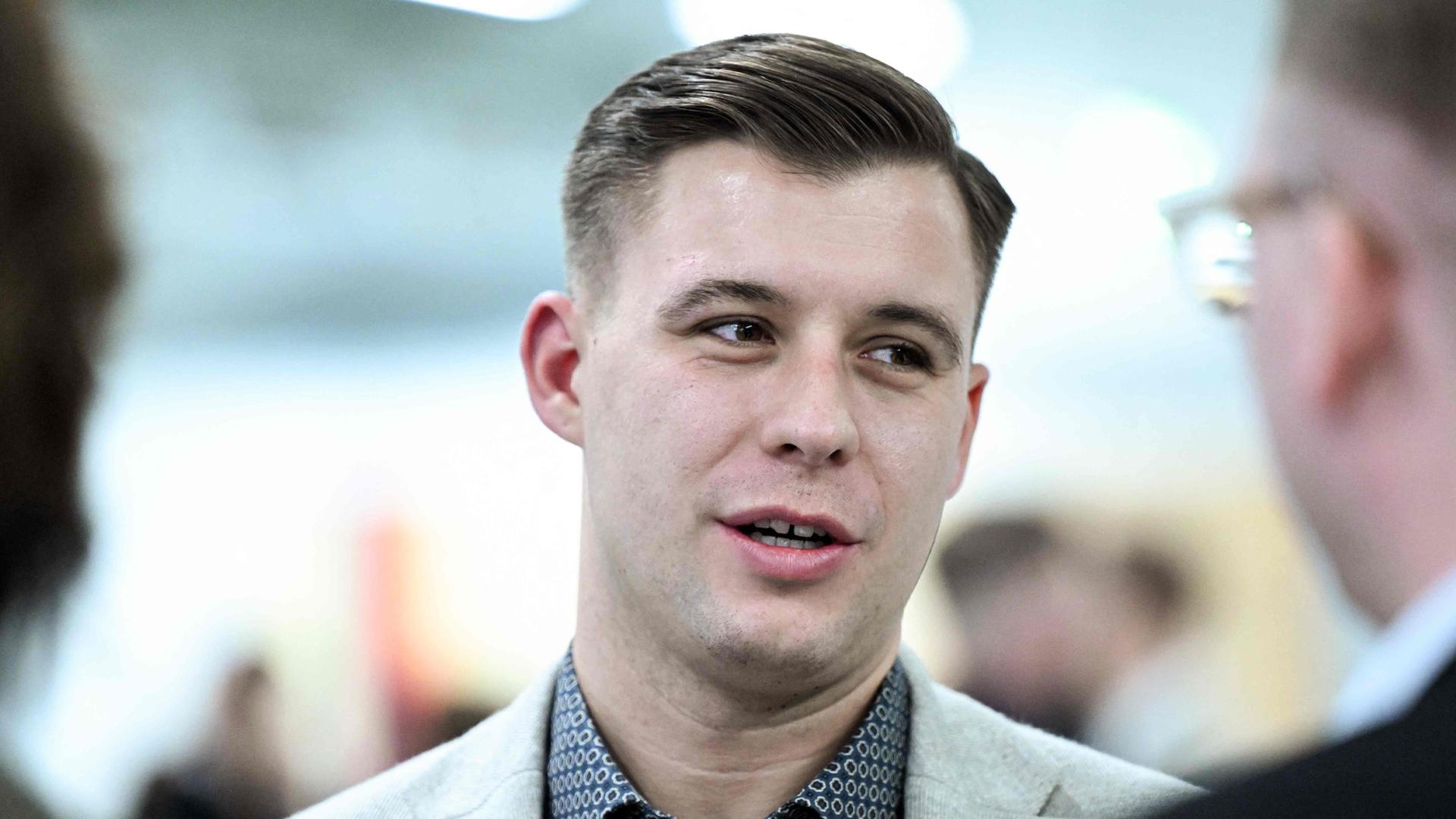 Jean-Pascal Hohm der neu gewählte Vorsitzende der neuen Jugendorganisation der Alternative für Deutschland (AfD).