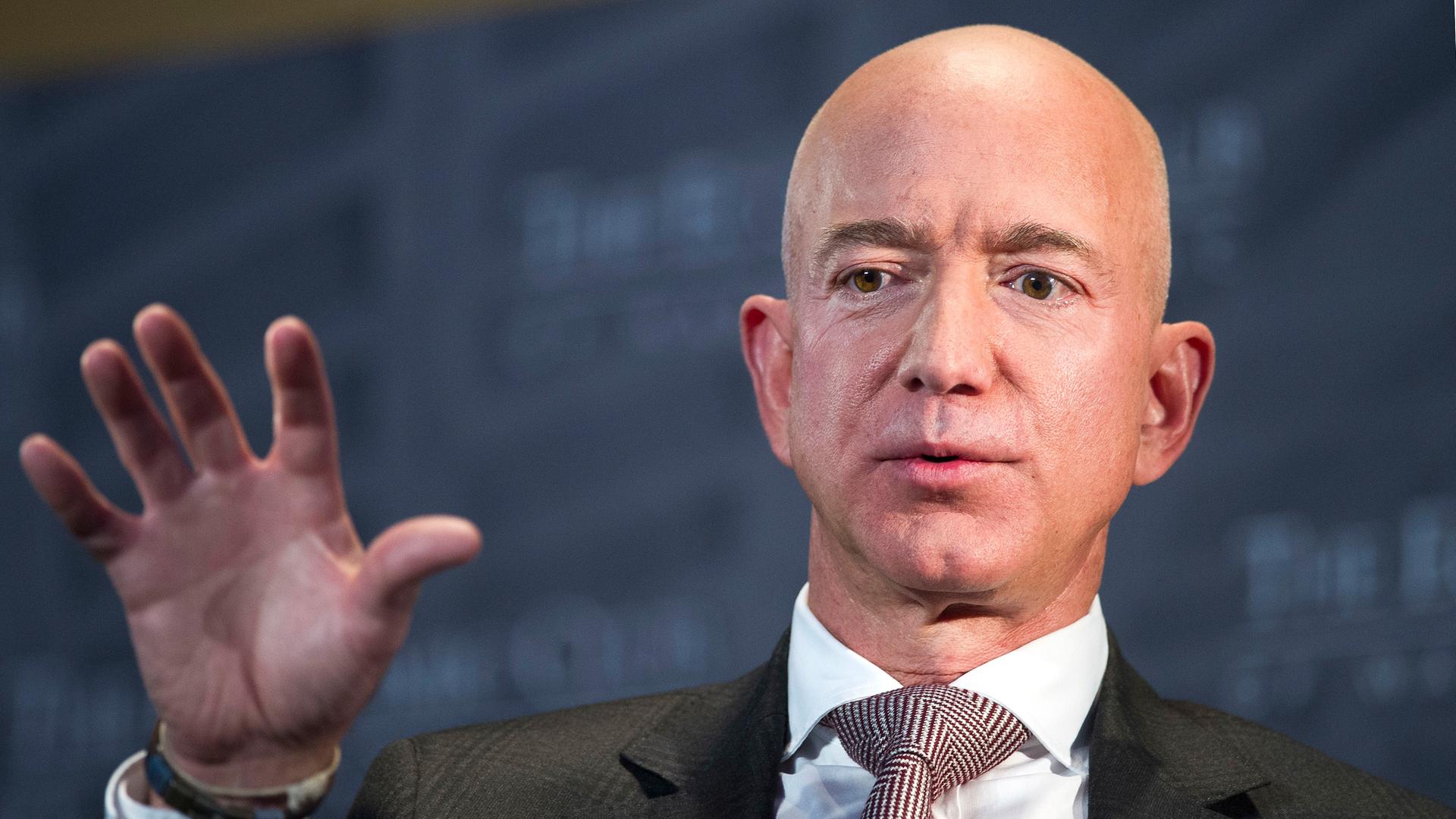 Nahaufnahme von Jeff Bezos