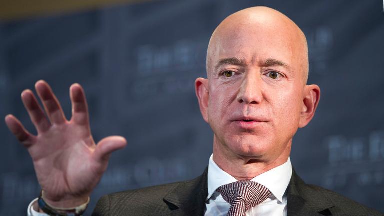 Nahaufnahme von Jeff Bezos