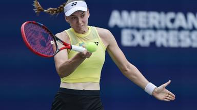 Jelena Rybakina in Aktion bei den US Open in New York am 09.09.2026. 