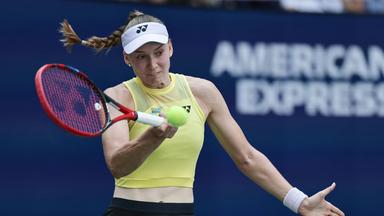 Jelena Rybakina in Aktion bei den US Open in New York am 09.09.2026. 