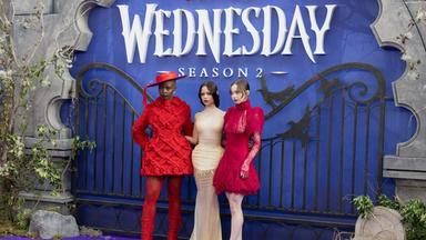 Jenna Ortega auf "Wednesday"-Premiere