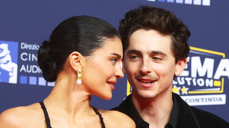 Kylie Jenner und Timothée Chalamet