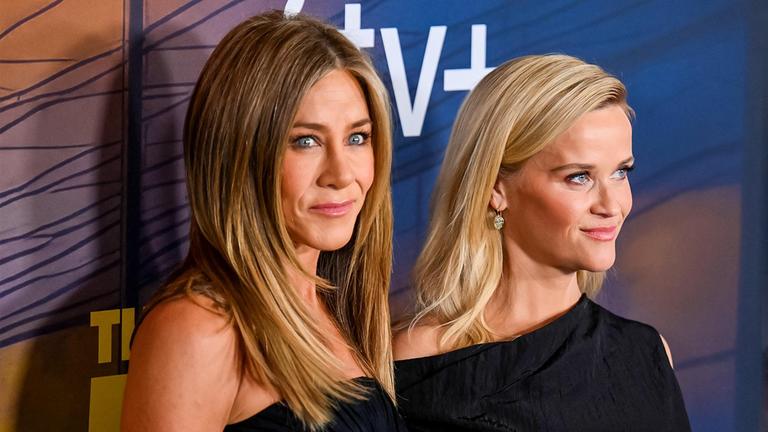 Jennifer Aniston und Reese Witherspoon bei der Premiere von "The Morning Show"