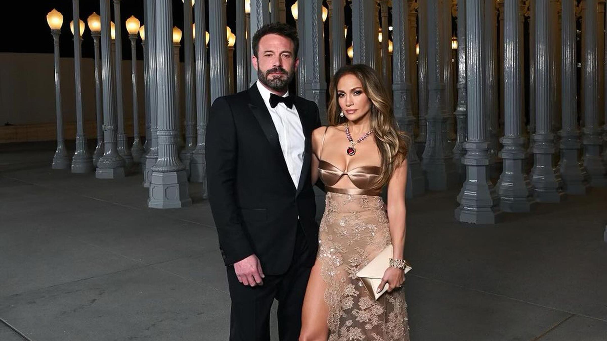 Jennifer Lopez und Ben Affleck im Glamour-Look