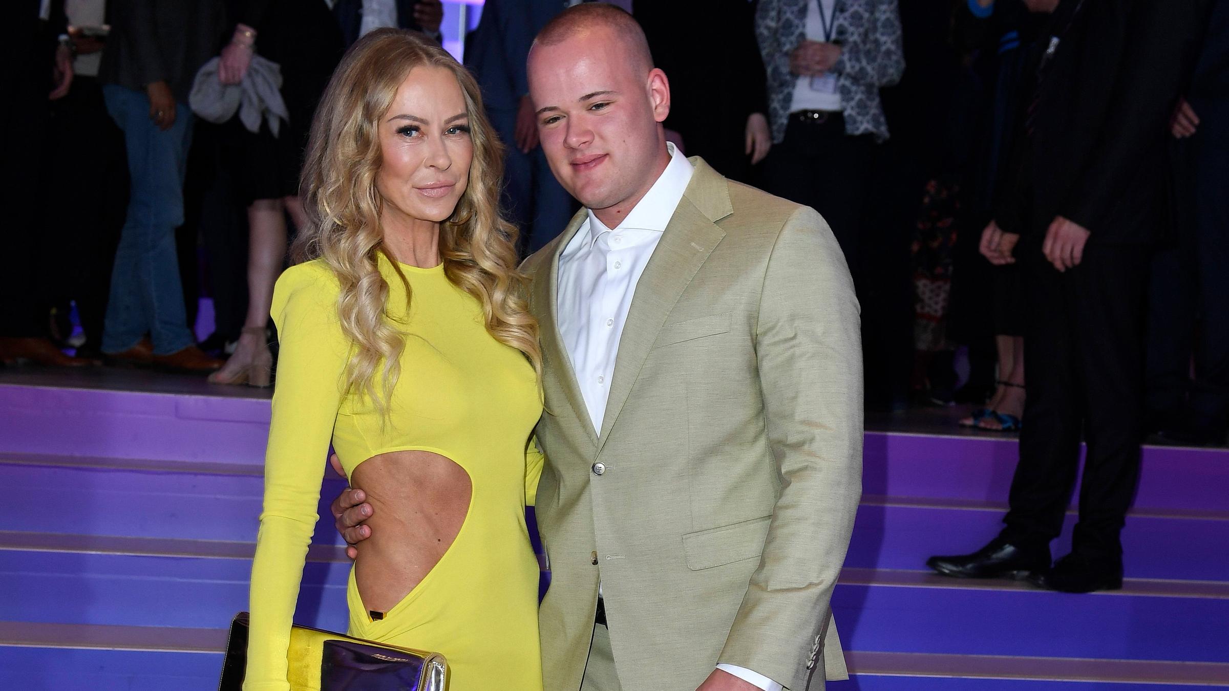 Archiv: Jenny Elvers und Sohn Paul Jolig bei der Bertelsmann Party in der Berliner Repräsentanz Bertelsmann in Berlin 06.06.2024 