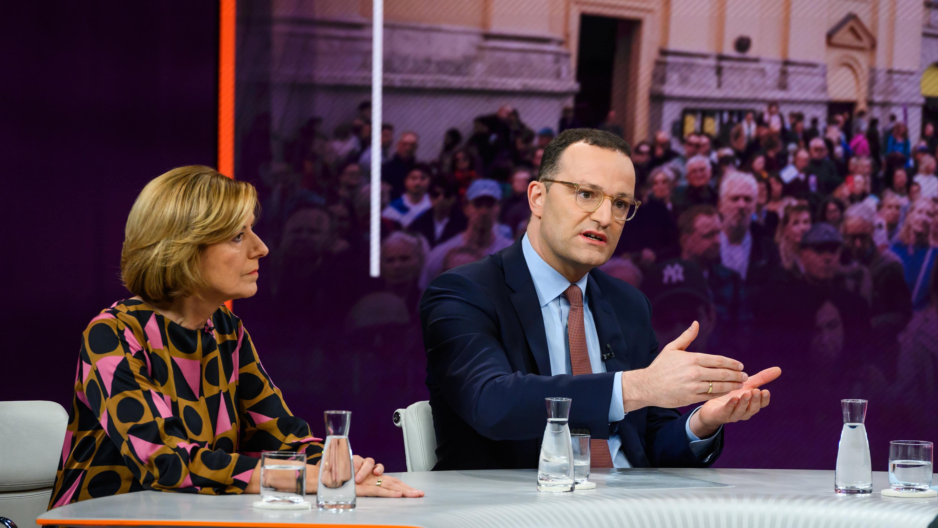 Jens Spahn bei Maybrit Illner