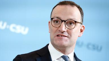 Jens Spahn beim Pressestatement (Archivbild)