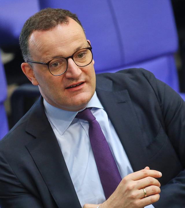 Jens Spahn im Bundestag.