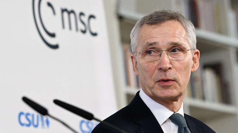 Jens Stoltenberg bei der Münchner Sicherheitskonferenz im Februar 2024