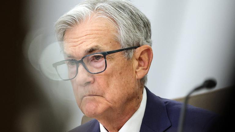 Der Vorsitzende der US-Notenbank, Jerome Powell, nimmt am 19.03.2026 in Washington, DC, an einer Sitzung des Direktoriums der US-Notenbank teil. 