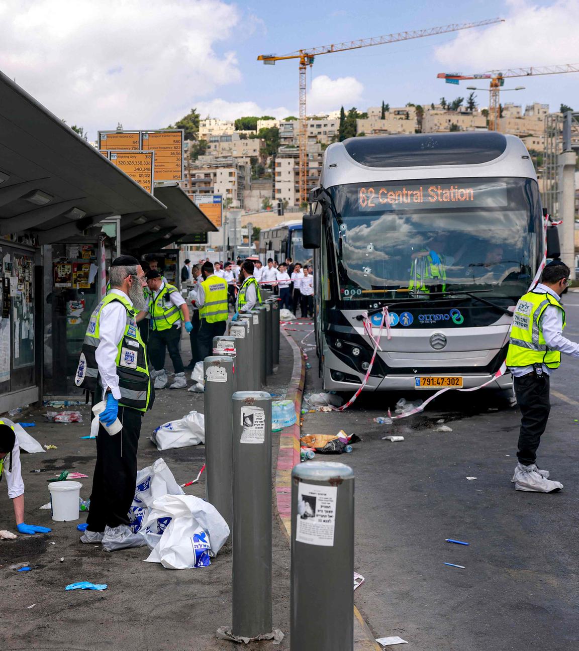 Schusswaffenangriff in Jerusalem
