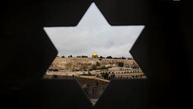Die Altstadt Jerusalems mit dem Tempelberg am 06.12.2017