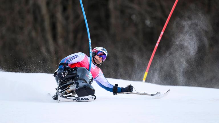 Jesper Pedersen aus Norwegen in Aktion. 