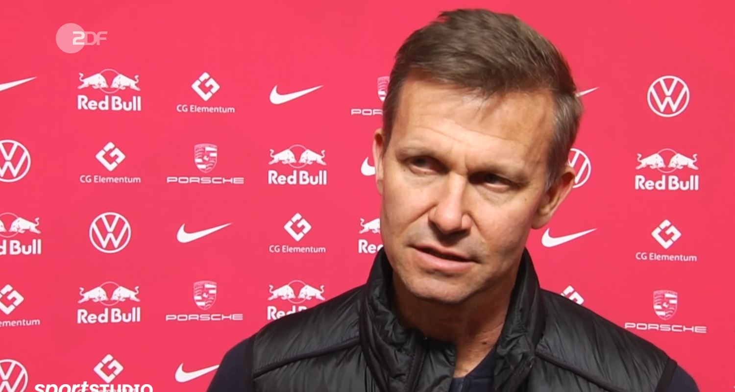 Jesse Marsch im Interview nach dem Spiel RB Leipzig gegen Borussia Dortmund.
