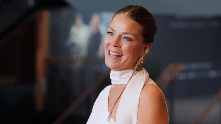 Schauspielerin Jessica Schwarz bei der Berlinale 2025