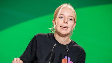 Jette Nietzard, Sprecherin der Grünen Jugend. Ihr wird vorgeworfen, sie habe den Anschlag der Hamas vom 7. Oktober verharmlost.