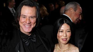 Schauspieler Jim Carrey und seine Frau Min Ah