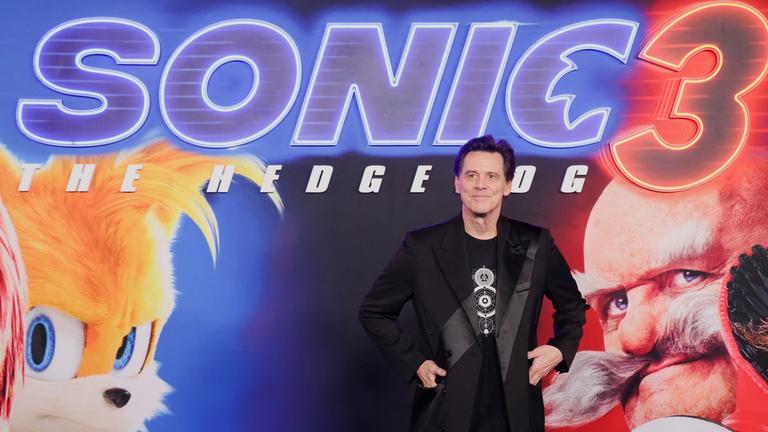 Jim Carrey bei "Sonic 3"-Premiere