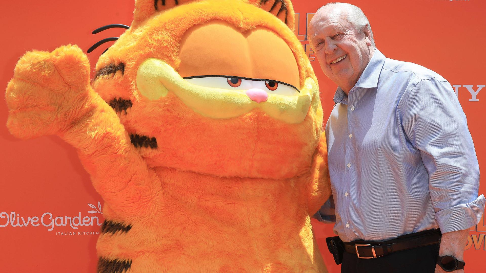 Garfield-Erfinder Jim Davis bei der Weltpremiere des Garfield Filmes in Los Angeles, USA, am 19.05.2024.
