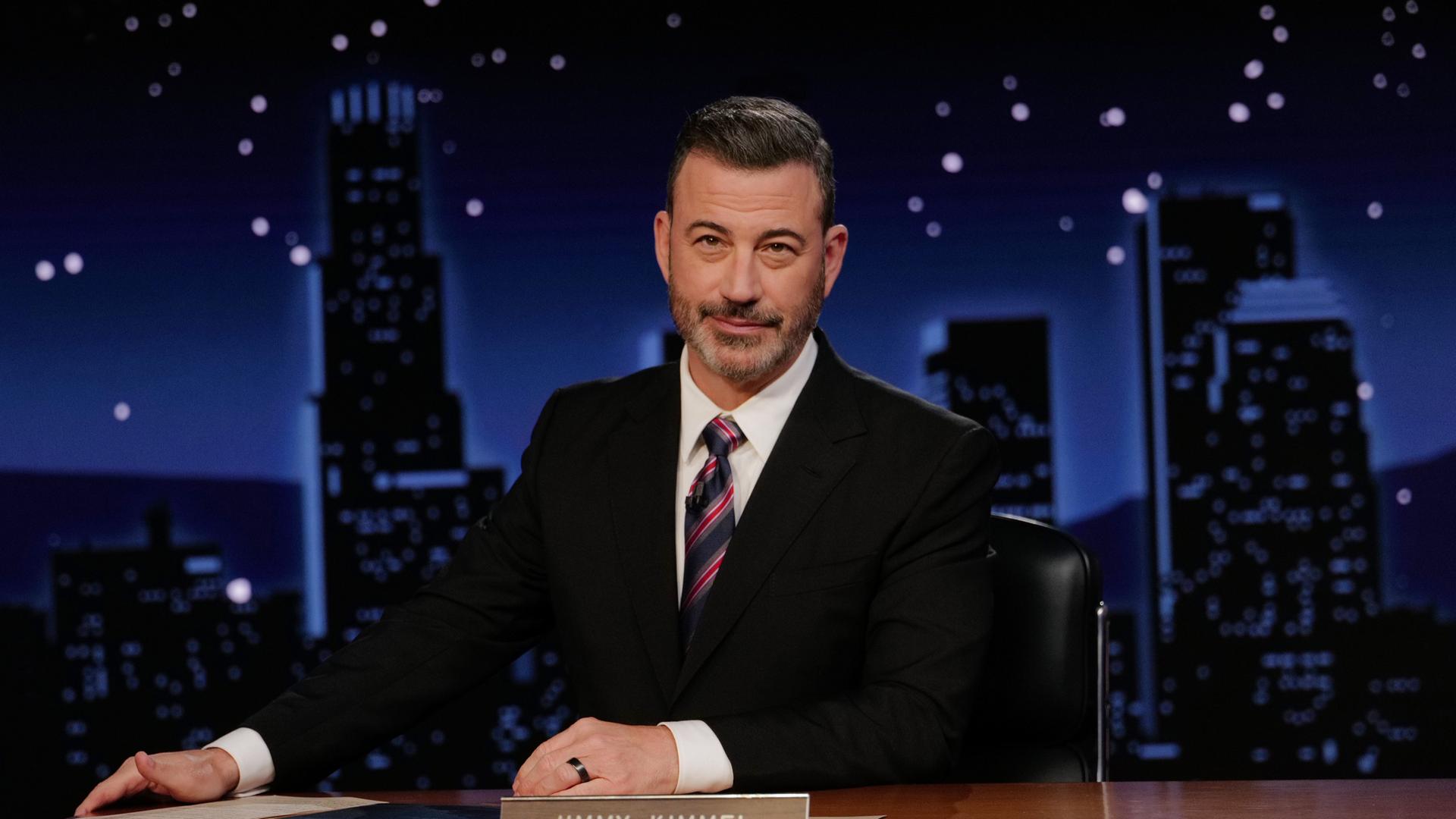 US-Comedian Jimmy Kimmel