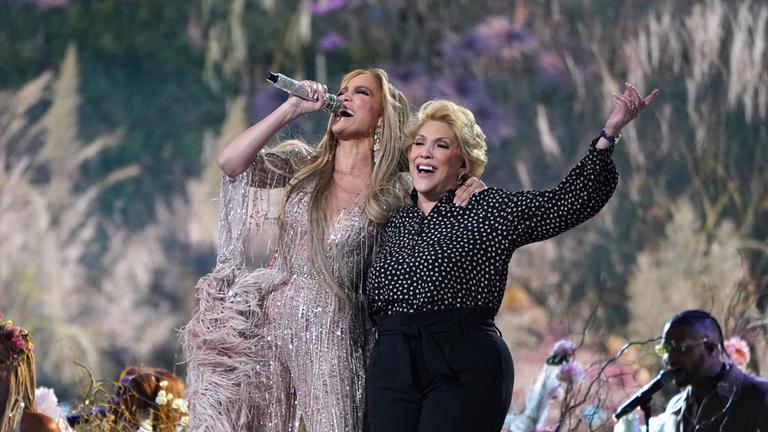 Jennifer Lopez und ihre Mutter in Las Vegas