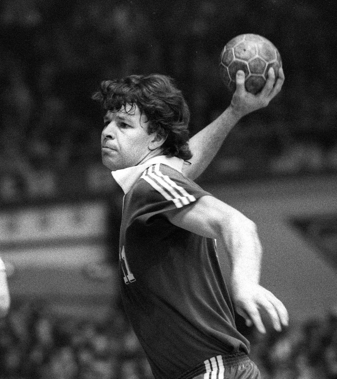 Joachim Deckarm am Ball