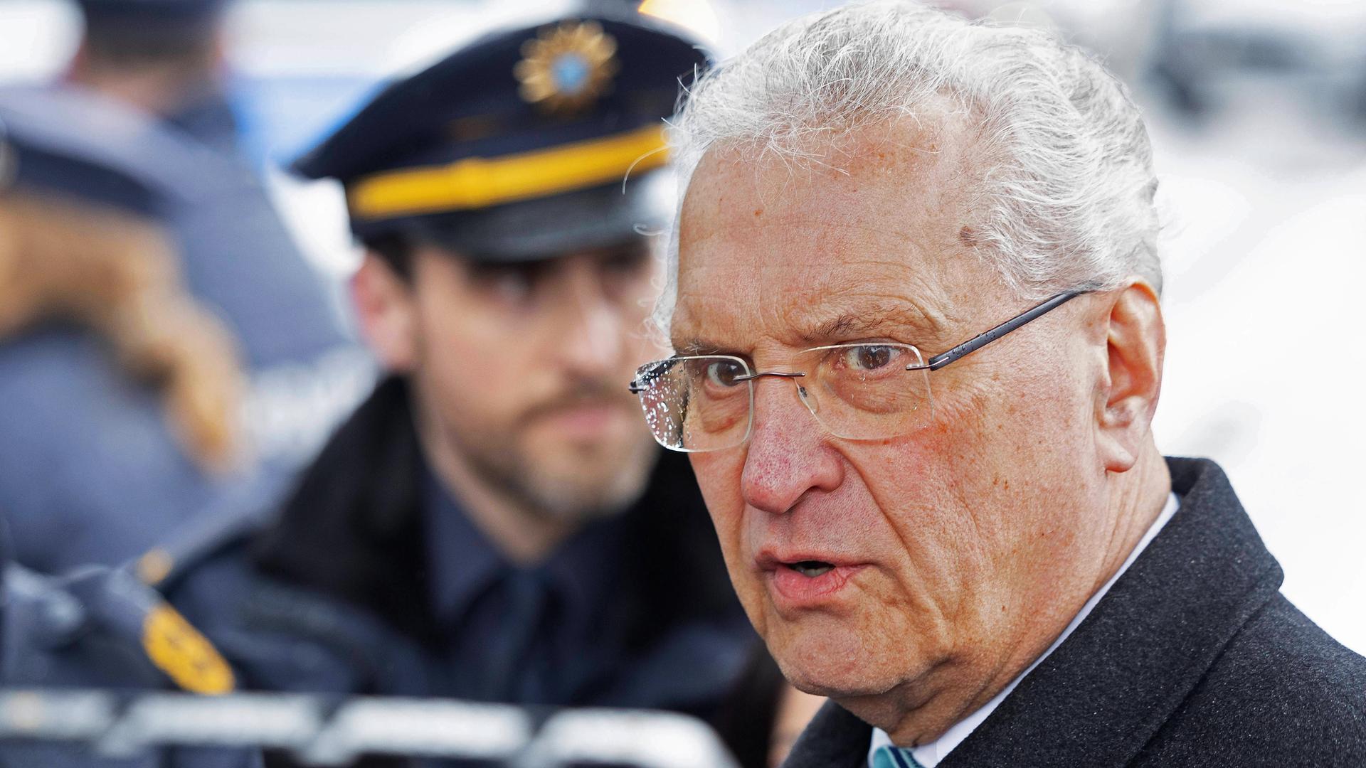 Joachim Herrmann, aufgenommen am 13.02.2025 in München