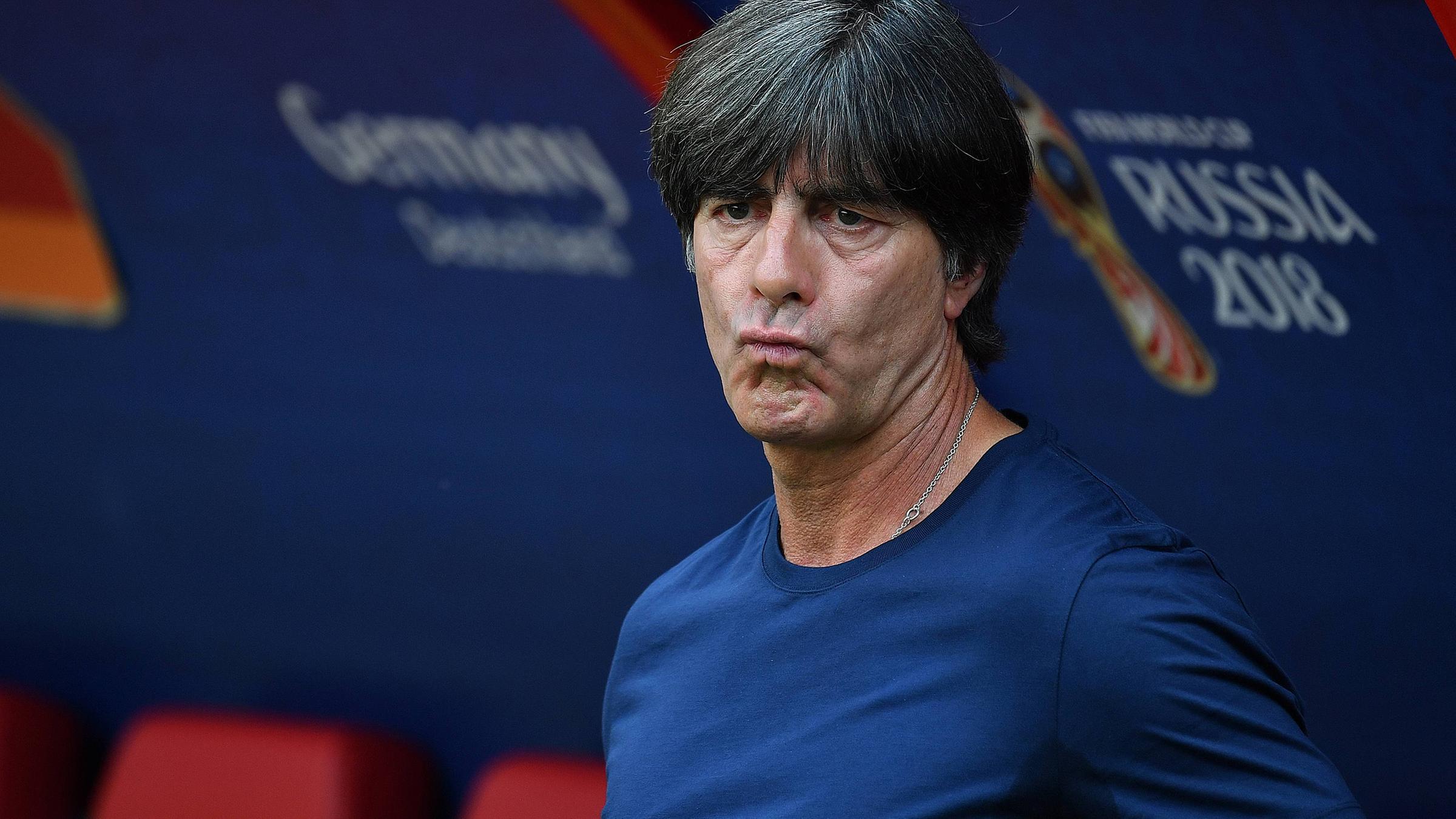 Joachim Löw am 27.06.2018 in Kazan