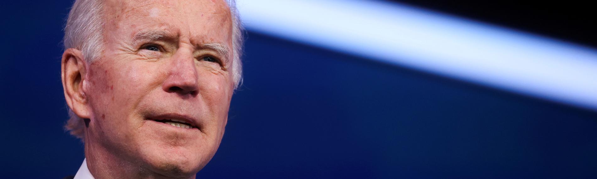 Der gewählte US-Präsident Joe Biden.