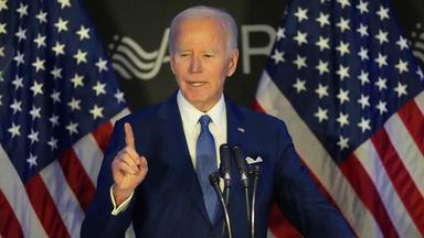 Der ehemalige US-Präsident Joe Biden spricht auf der Konferenz der Organisation Advocates, Counselors, and Representatives for the Disabled (ACRD).