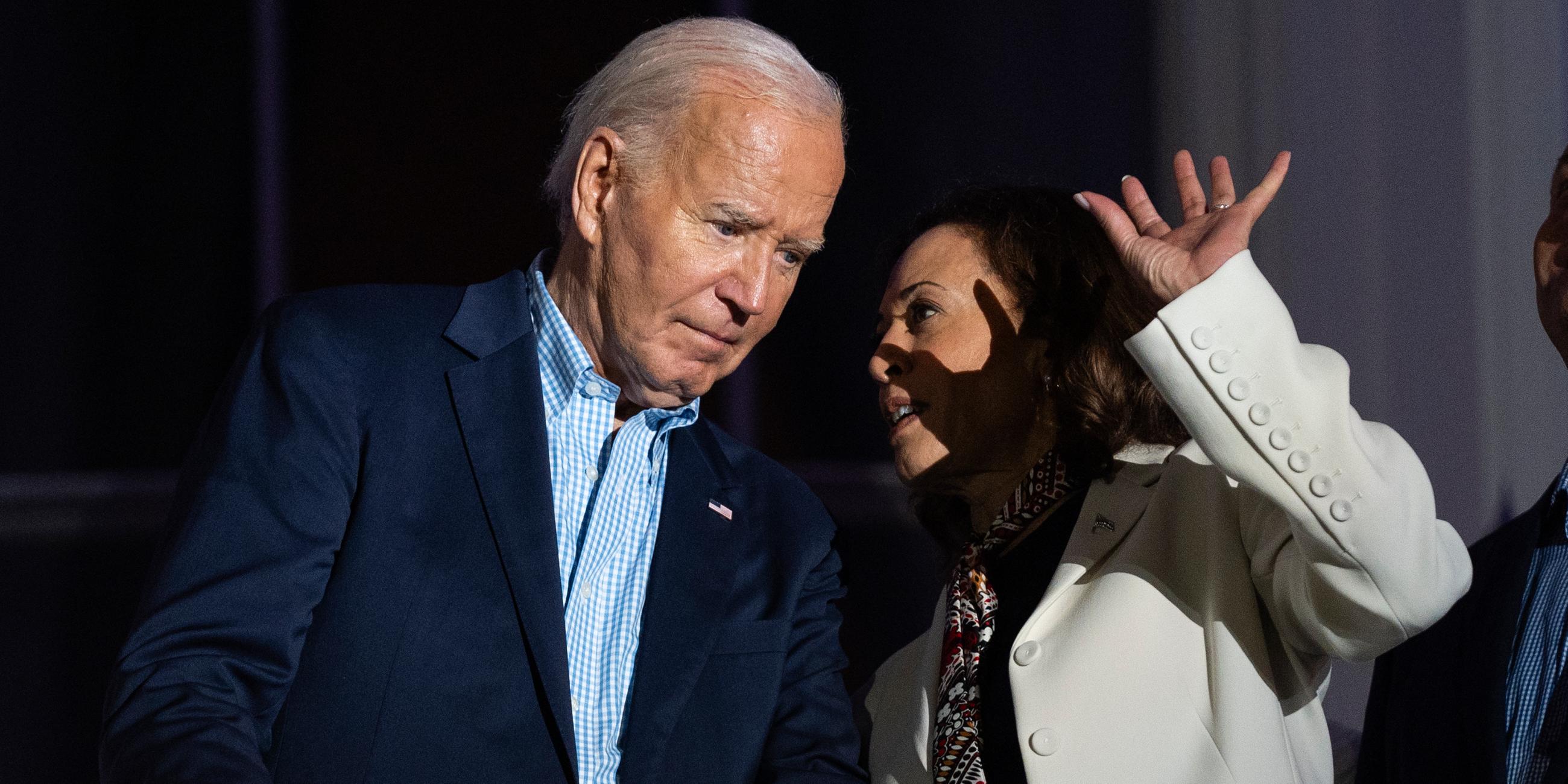 Kamala Harris und Joe Biden