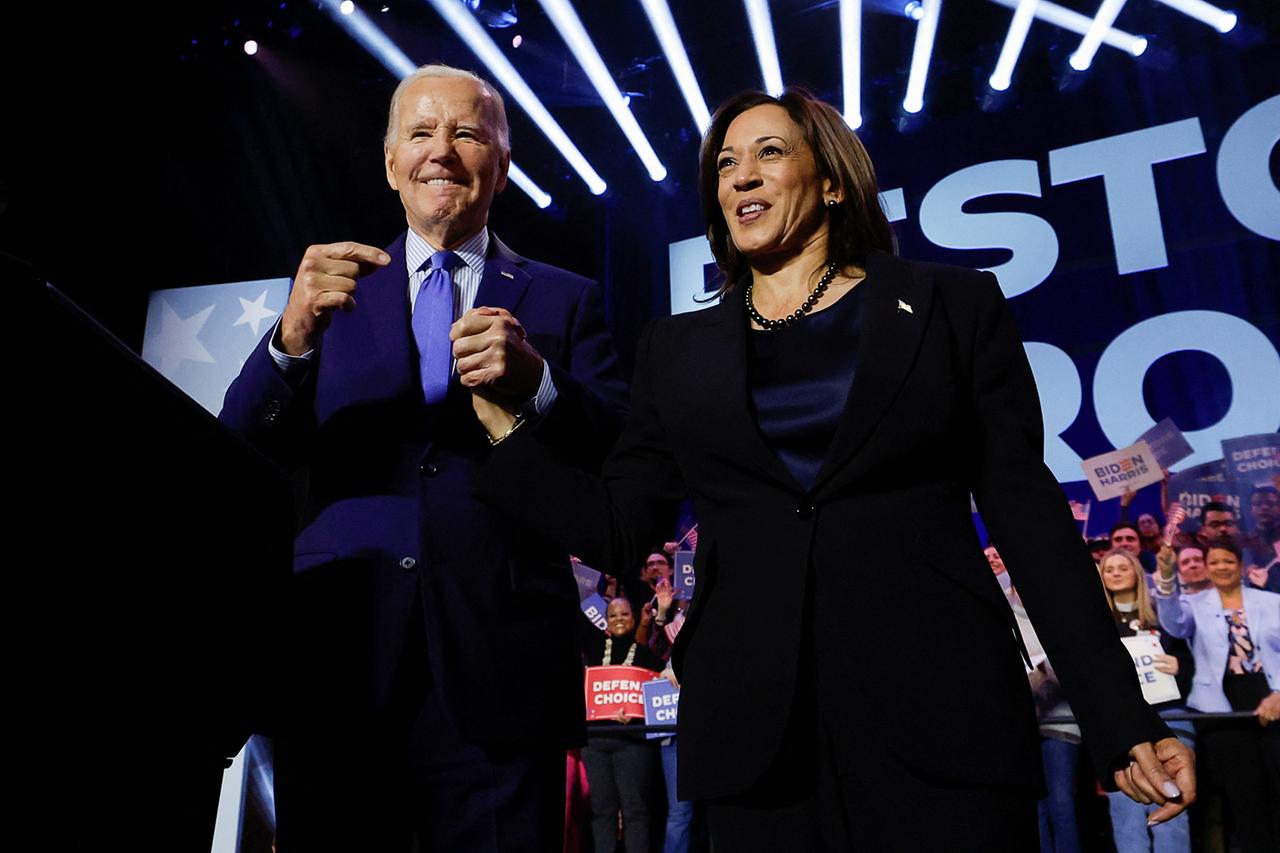 US-Präsident Joe Biden und Vicepräsidentin Kamala Harris