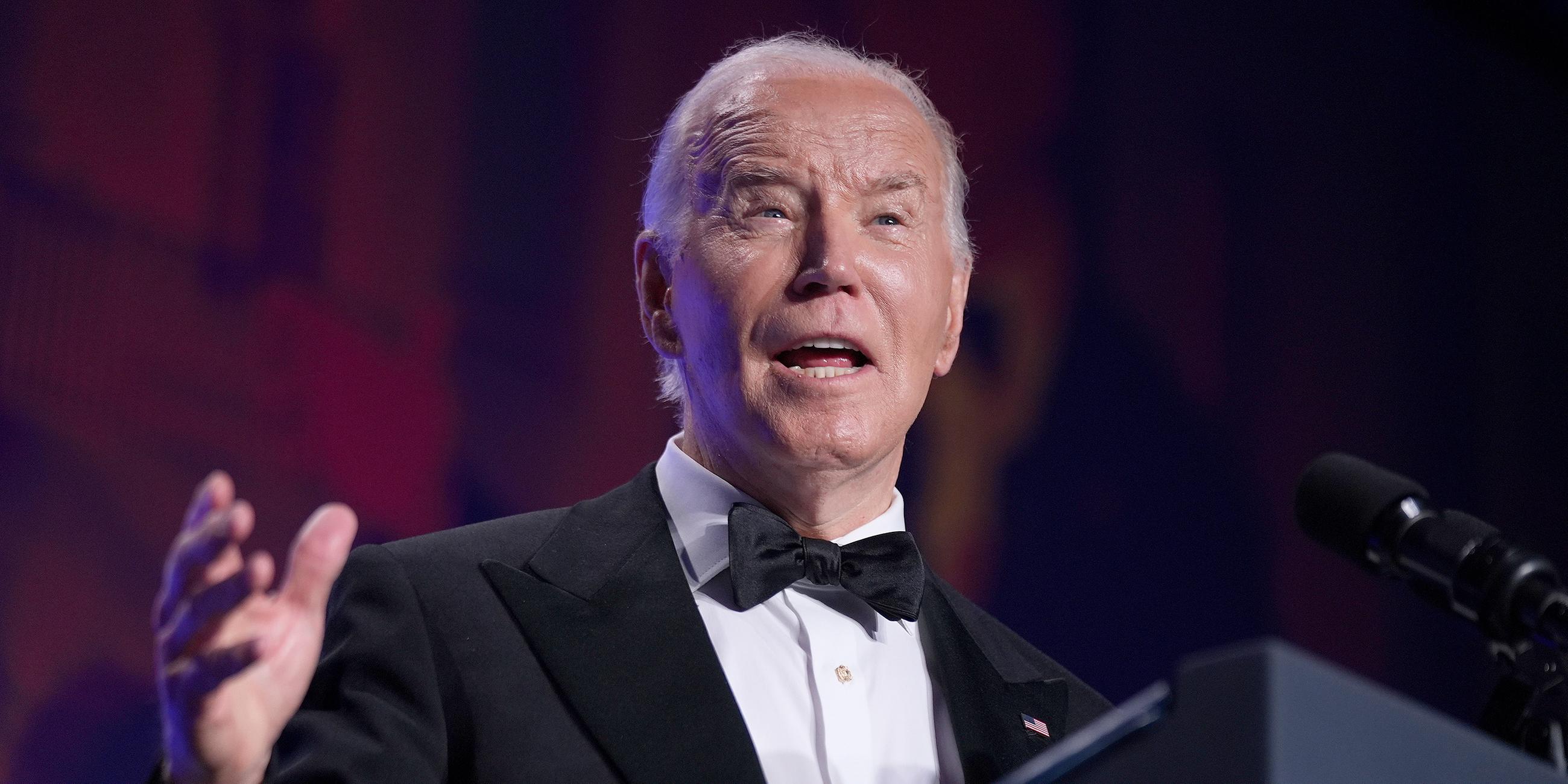 Joe Biden beim Correspondents Dinner in Washington